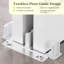 Portes de placard coulissantes blanches 80 "avec trousse de quincaillerie d'installation-130062810