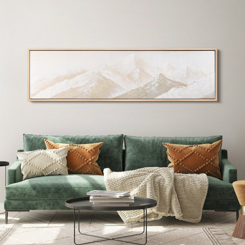 Toile panoramique encadrée
