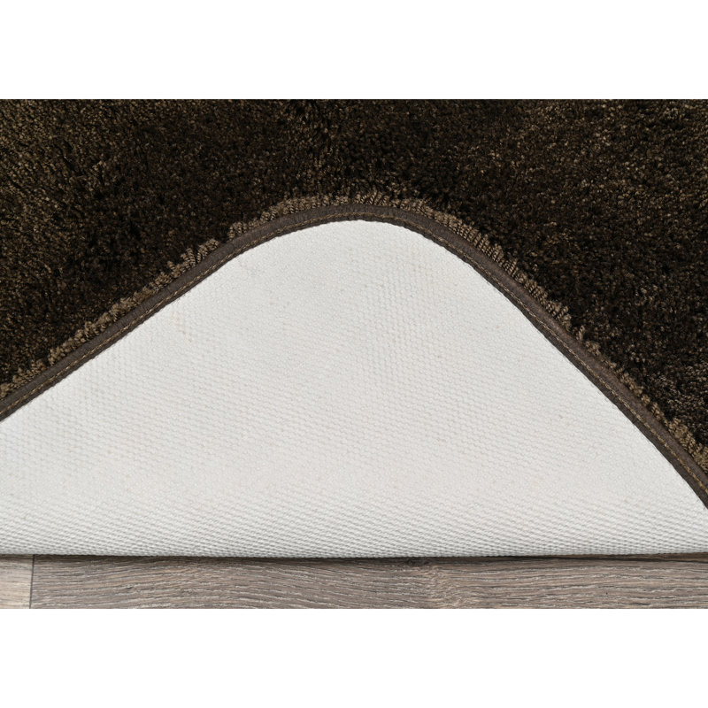 Billye Bath Rug Set, Chocolate
