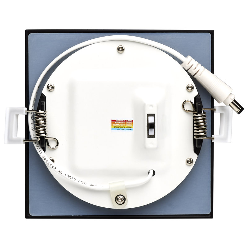 4 in. Selectable 10 W Air-Tight IC Rated LED Canless Standard Recessed Lighting Kit