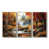 Toile naturelle avec cadre flottant