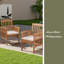 Chaise avec 2 coussins ACACIA-108534950-108534951