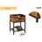 Top 1 End Table with Storage and Built-In Electrical Outlet-2041623669