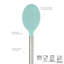 Silicone Mixing Spoon - Light Aqua-314141312
