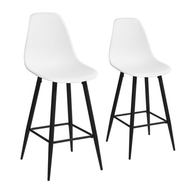 Charlise Counter Stool with Metal Frame