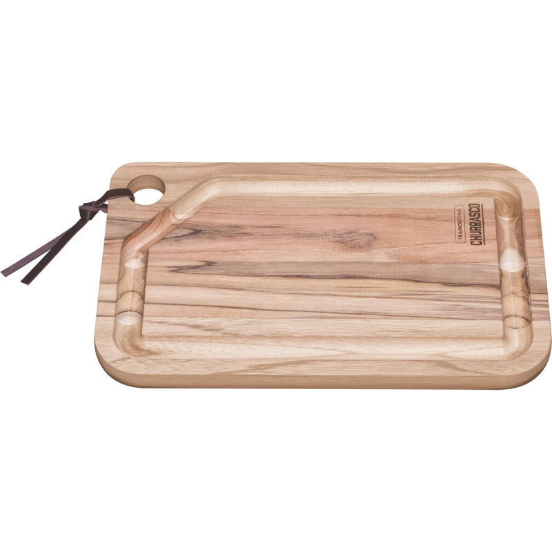Tramontina Teak Wood Chopping Board, 20cm W x  33cm L