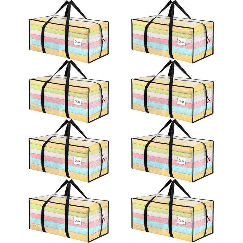 Brayden Studio Storage Tub & Tote, Clear