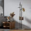 Beladora Steel Freestanding 8 - Hook Coat Rack with Elegant Marble Base Easy Assembly-101587328