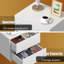 Table de chevet en polyfurniture MDF (2 tiroirs)-101635643