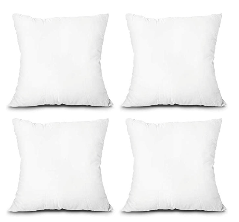 Coussin décoratif en polyester Valerian, 20 po x 20 po