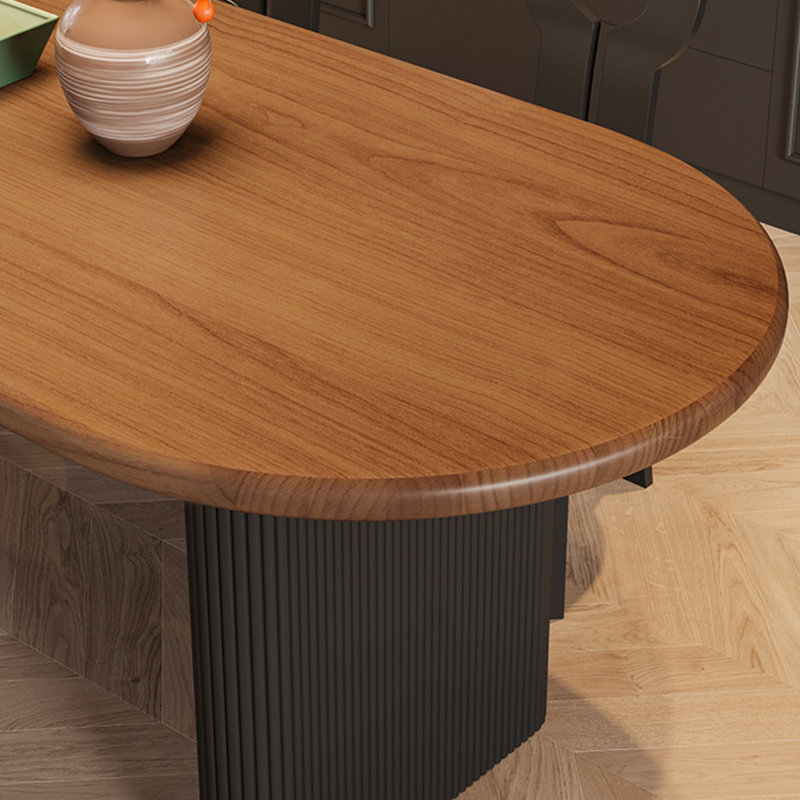Table de salle à manger de style français rétro, H 29,53 po x L 62,99 po x l 31,5 po