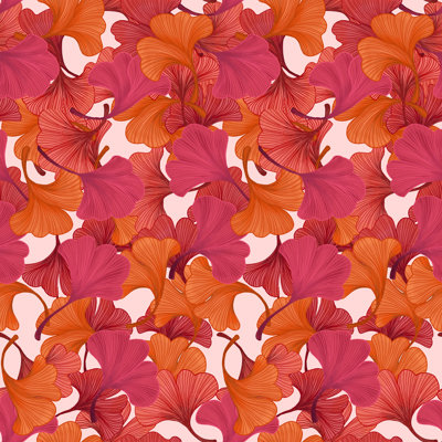 " Autumn Gingko Leaves "