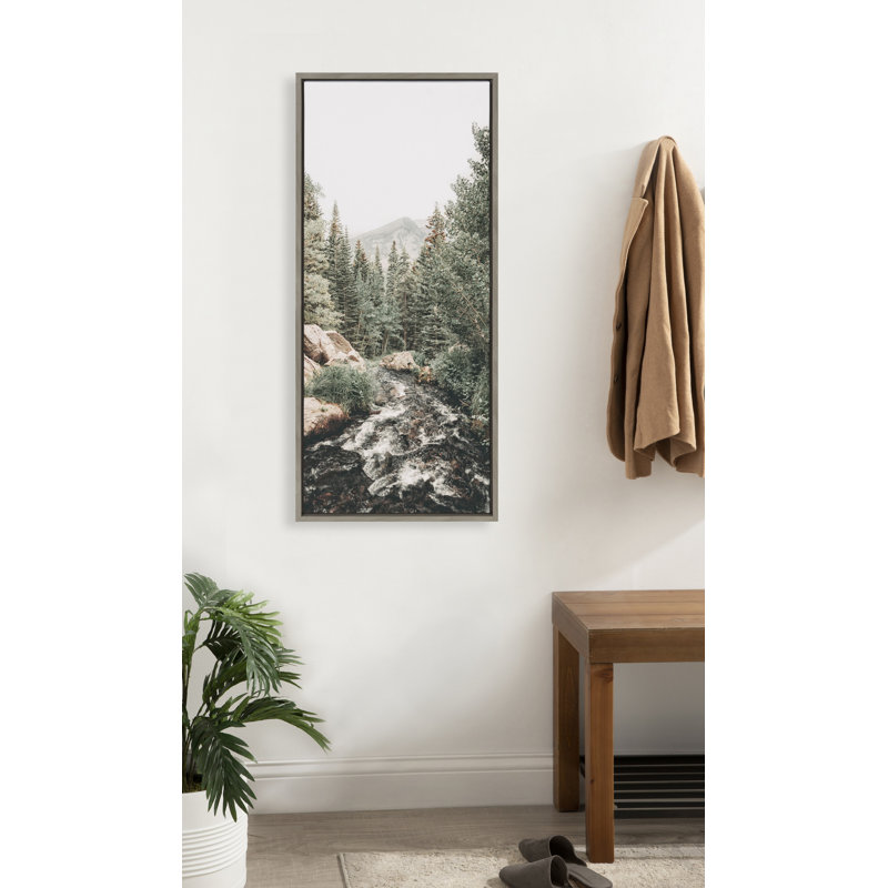 «Meet Me Here» par Alicia Abla, reproduction d'art sur toile encadrée