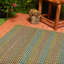 Tapis intérieur / extérieur vert tressé à la main Lillyana-968206613
