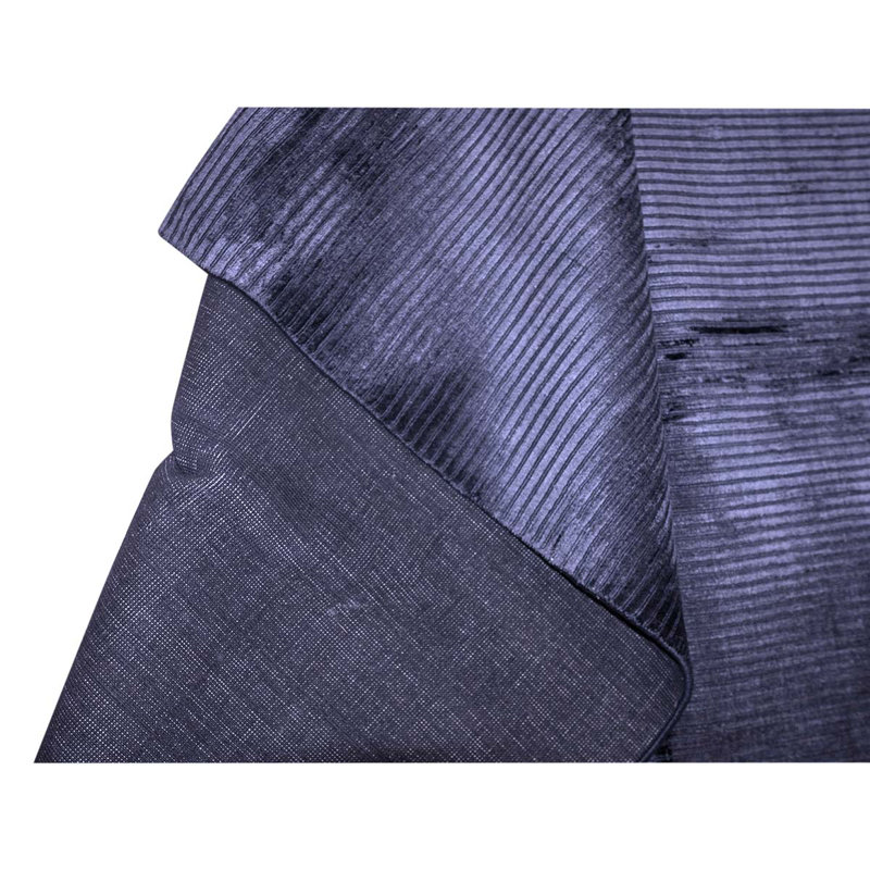 Tapis mauve en viscose noué à la main de conception unique 7 pi 9 po x 9 pi 7 po