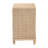 Japandi Console Table With Rattan Detailing