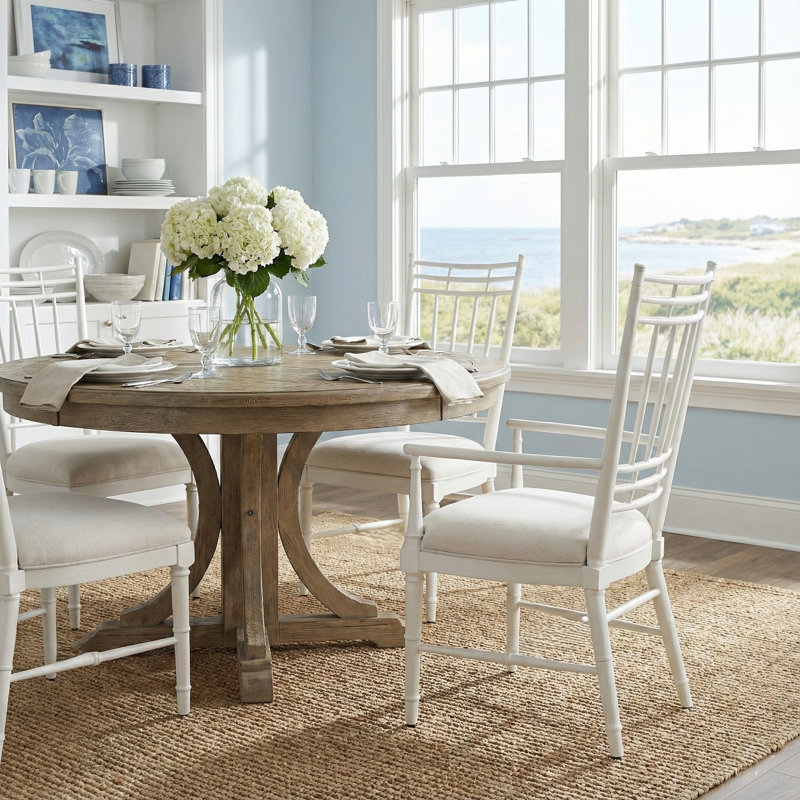 Hyannis Port Armchair, Driftwood, White