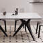 Ensemble de table de salle à manger de luxe européen à lumière simple-106571914