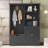 Versatile Hall Tree with Multiple Storage Options for Entryways-1422810112