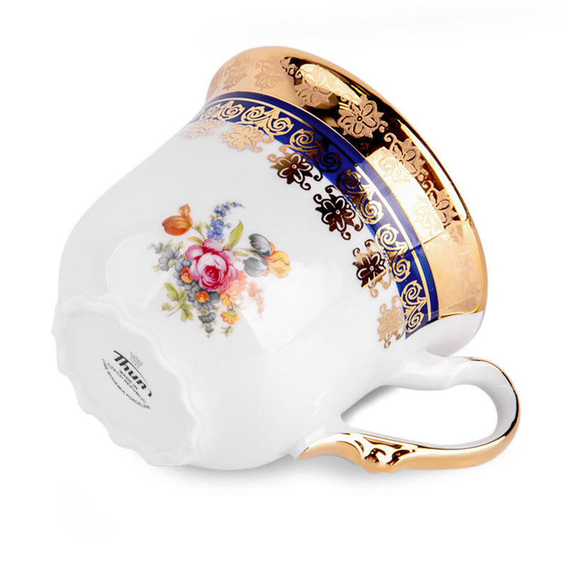 Constance Porcelain Teacup and Saucer
