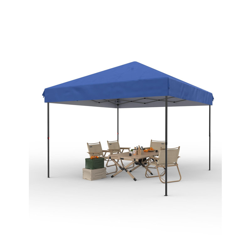Metal Pop-up Canopy, Bleu