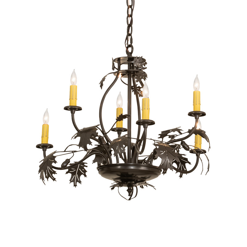 Rustic Lodge 6 - Light Chandelier