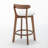 Nordic Solid Wood Bar Stool