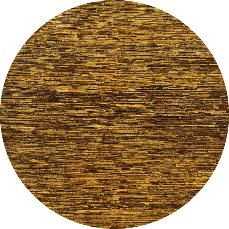 Abstract Indoor Rug, Round 6'