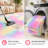 Plush Round Area Rug, Soft Fuzzy Shag Rug for Bedroom Living Room Balcony, Fluffy Carpet for Home Decor, Non-Slip Cozy Decorative Rug.-803642973