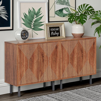Buffet, l 59,06 po x P 13,77 po x H 31,49 po