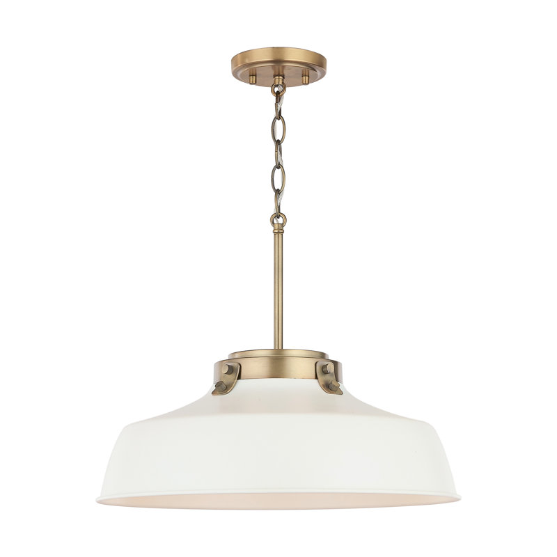Luzon 1 - Light Single Pendant, Matte White