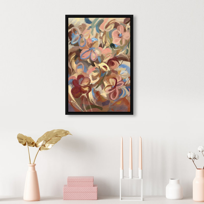 Moving Eden Print by Oliver Gal, 55"H x 37"W, Black Floater Frame