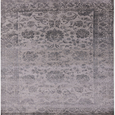 Tapis oriental noir / gris Shavonne
