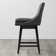 Aleksy Swivel Solid Wood Counter Stool
