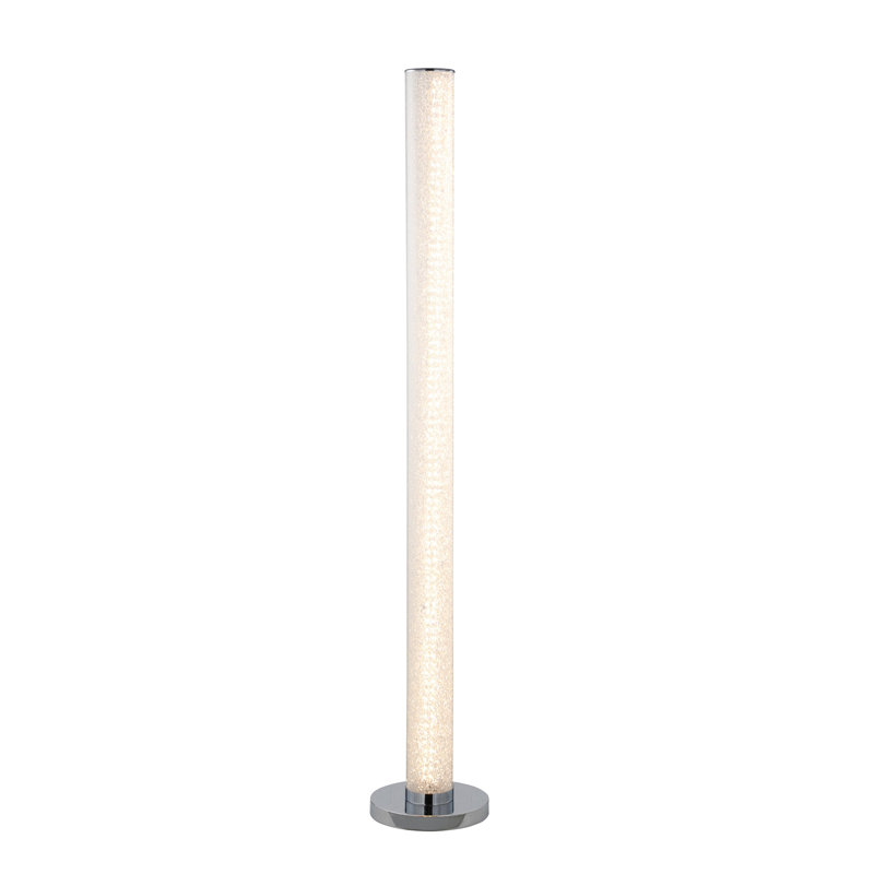 Lampe sur pied colonne 49 "Akasim, Blanc