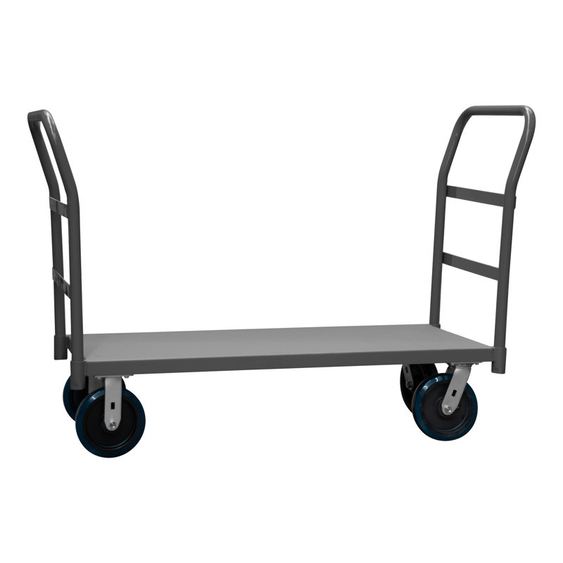 Chariot à plateforme 2 côtés, H 38,25 po x l 43,25 po x P 24,38 po