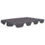 Replacement Canopy for Garden Swing Anthracite 188/168x110/145cm