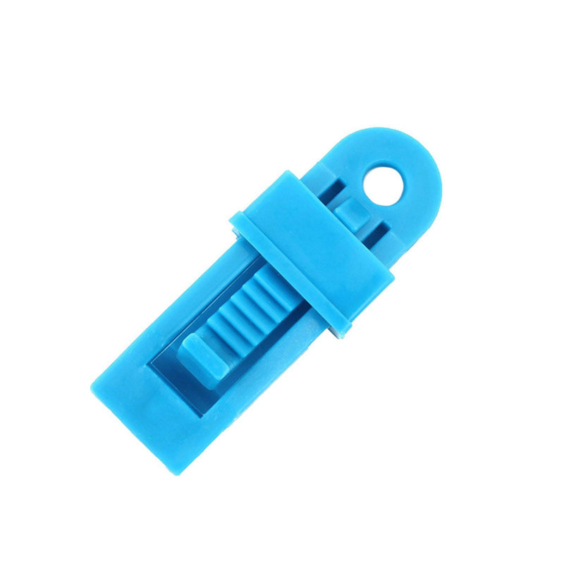 Tarp Clips Auvent verrouillable Pince Snap Hangers Survival, Blue