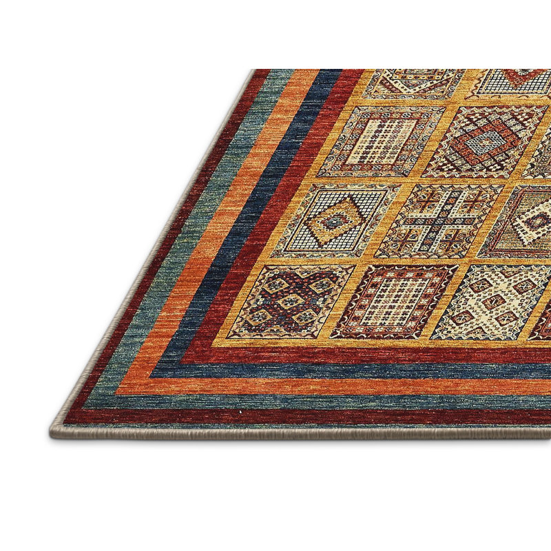 Abstract Indoor Rug, Rectangle 8' x 12'