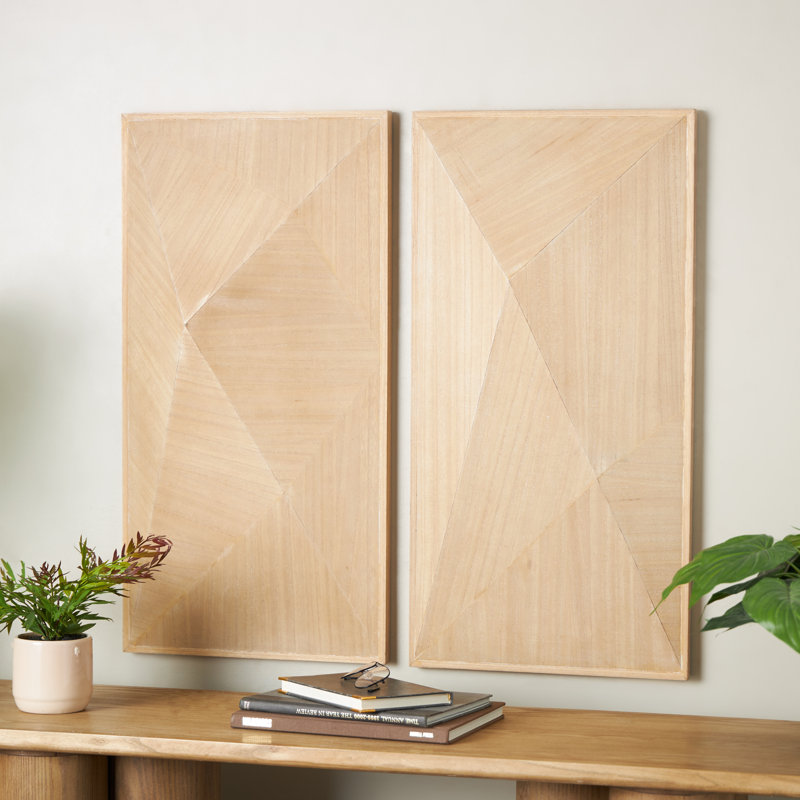 Décoration murale en bois 3D