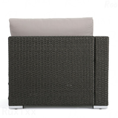 Fauteuil de patio gauche Gry + Alu
