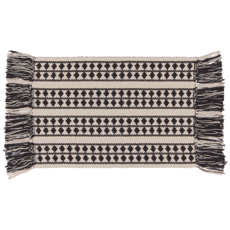 Napperon en coton Starla Shadow Echo