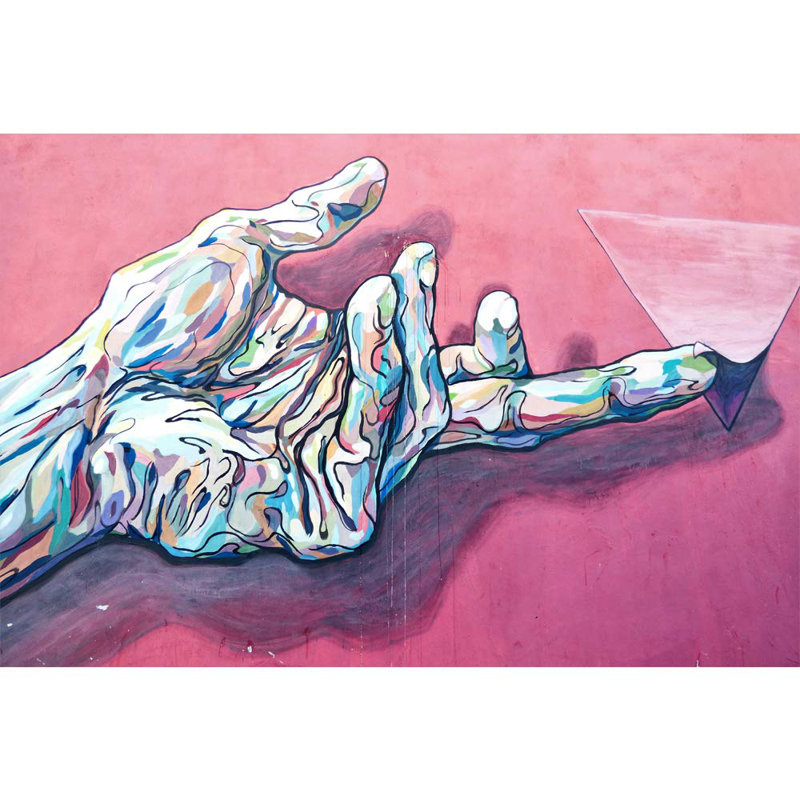 Peinture murale vibrante Graffi Street Painted Graffiti12, L 144 po x l 100 po
