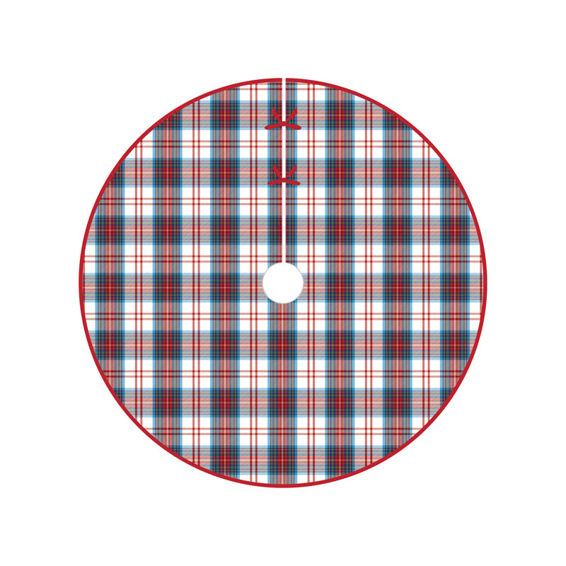 Morris Plaid Tree Skirt