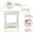 Shower Chair, HDPE Shower Bench For Inside Shower To Sit On It, ...