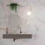 Carreau de porcelaine de plancher et de mur en porcelaine Calacatta de 12 po x 24 po aspect or espagnol espagnol Oriva (5 pièces, 10,76 pieds carrés / caisse)