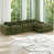 Chenille verte