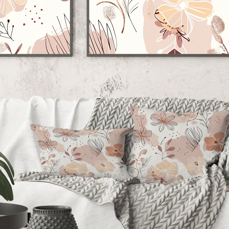 Coussin Boho, H 16 po x l 16 po