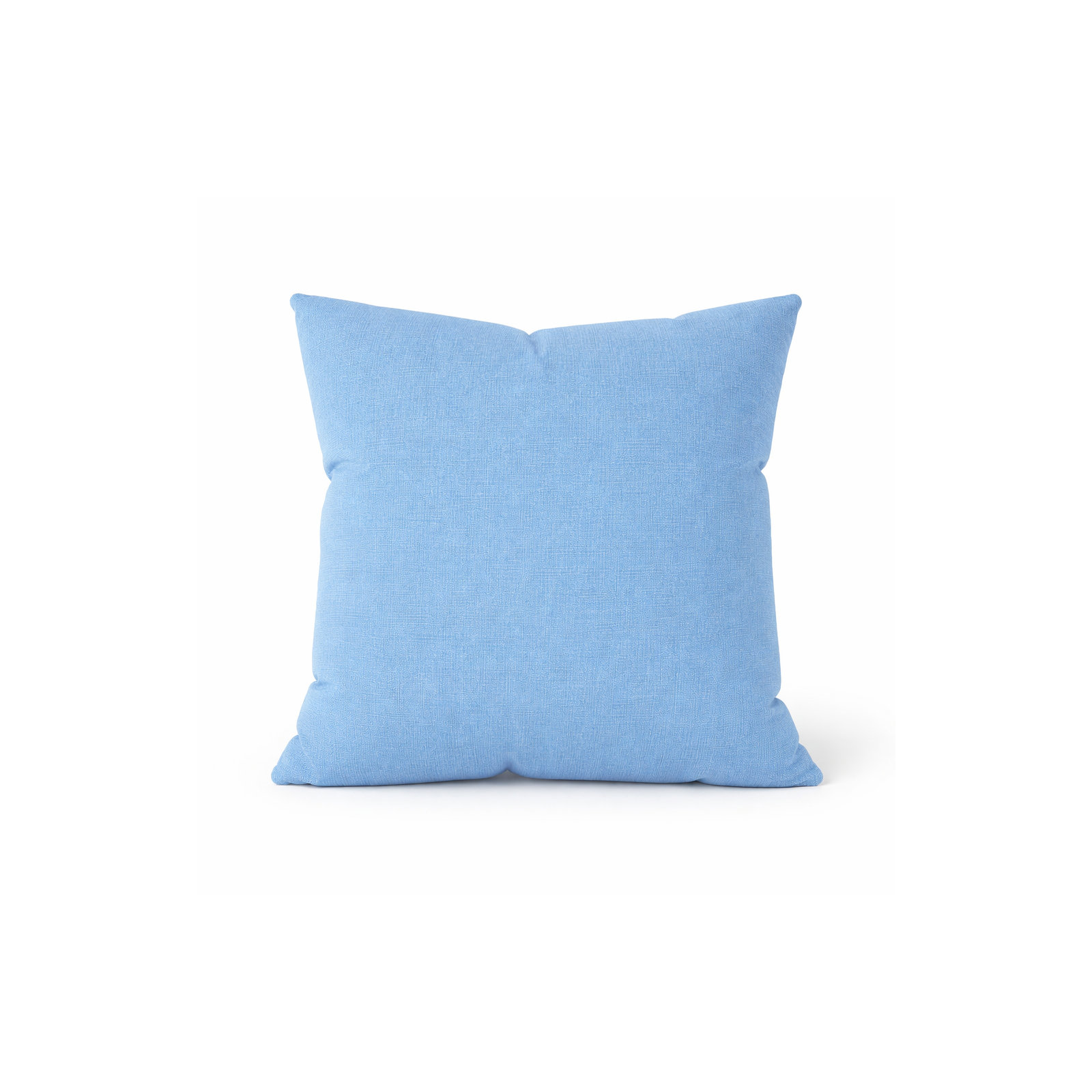 Indoor/Outdoor Throw Pillow, Square 20", Canvas Air Blue Sunbrella® Canvas