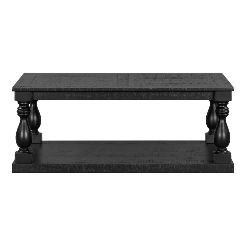 Table basse rétro, Noir